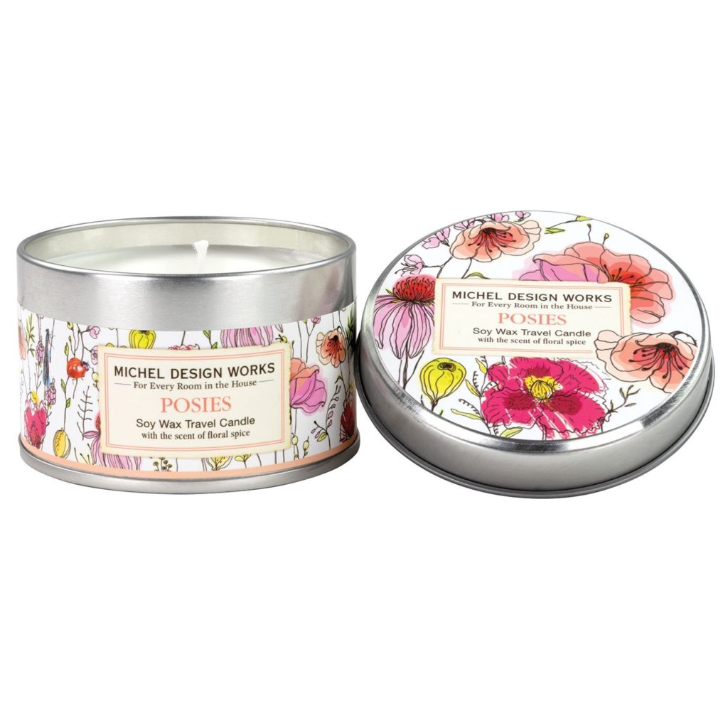 Duftkerze in der Dose 115g - Posies - von MICHEL DESIGN WORKS