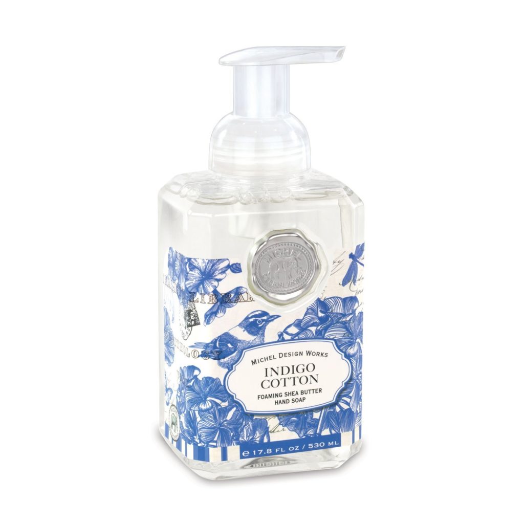 Seifenschaum 530 ml - Indigo Cotton - von MICHEL DESIGN WORKS