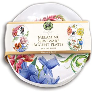 Dessertteller 20,5 cm 4er Set - Summer Days - von MICHEL DESIGN WORKS