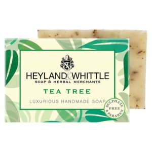 kalt verarbeitete Seife Teebaum 120g - von HEYLAND & WHITTLE