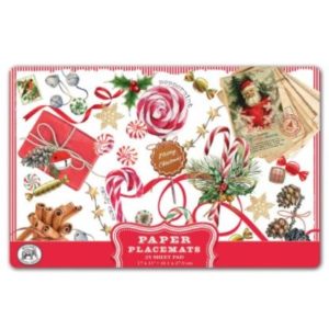 Platzset  43x 28 cm 25er Pack - Peppermint  - von MICHEL DESIGN WORKS