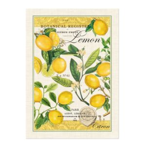Küchentuch 51 x 71 cm - Lemon Basil - von MICHEL DESIGN WORKS