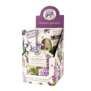 Duftsachet Raumduft Schrankduft 20g - Lilac and Violets - von MICHEL DESIGN WORKS