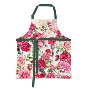 Kochschürze 79 x 69 cm - Royal Rose - von MICHEL DESIGN WORKS