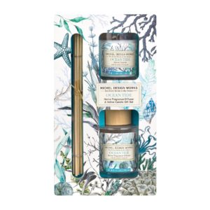 Geschenkset Diffusor + Duftkerze - Ocean Tide - von MICHEL DESIGN WORKS