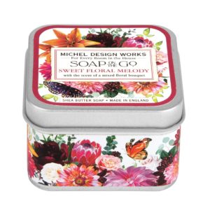 Reiseseife 68 g - Sweet Floral Melody - von MICHEL DESIGN WORKS