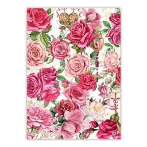 Küchentuch 51 x 71 cm - Royal Rose - von MICHEL DESIGN WORKS