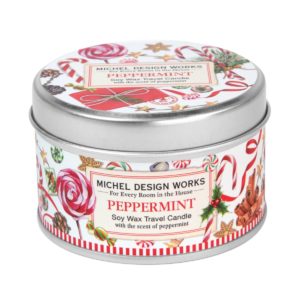 Duftkerze in der Dose 115g - Peppermint - von MICHEL DESIGN WORKS