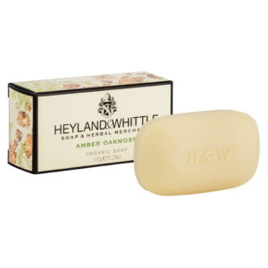 Organic Handseife 150 g - Amber Oakmoss - von HEYLAND & WHITTLE