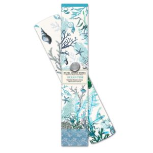 Schrankpapier Inhalt 6 Bögen 58 x 43 cm - Ocean Tide - von MICHEL DESIGN WORKS