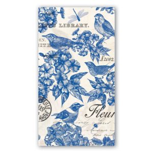 Servietten 11 x 20 cm 15er Pack - Indigo Cotton - von MICHEL DESIGN WORKS