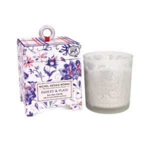 Duftkerze 185g - Paisley & Plaid - von MICHEL DESIGN WORKS