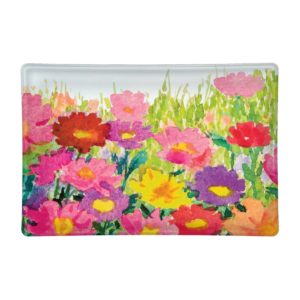 Seifenschale Glas - The Meadow - rechteckig 14,5 x 9,5 cm von MICHEL DESIGN WORKS