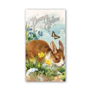 Servietten 11 x 20 cm 15er Pack - Bunny Hollow - von MICHEL DESIGN WORKS