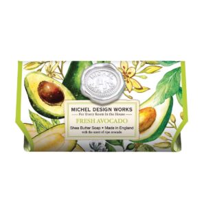 Badeseife 245 g - Fresh Avocado - von MICHEL DESIGN WORKS