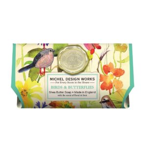 Badeseife 245 g - Birds & Butterflies - von MICHEL DESIGN WORKS