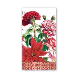 Servietten 11 x 20 cm 15er Pack - Christmas Bouquet - von MICHEL DESIGN WORKS