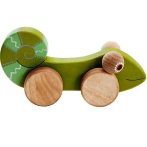 Chameleon Schiebetier Holzspielzeug von FRIENDLY TOYS