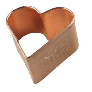 Cookie Cutter  Ausstechform Herz 3,5 cm von Kupfermanufaktur Weyersberg