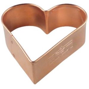 Cookie Cutter  Ausstechform Herz 8 cm von Kupfermanufaktur Weyersberg