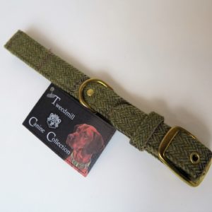 Hundehalsband traditional large 40 - 48 cm von TWEEDMILL Farbe 1