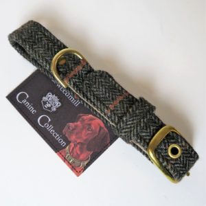 Hundehalsband traditional small 24 - 32 cm von TWEEDMILL Farbe 4