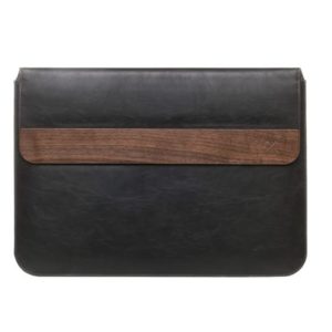 MacBook case für MacBook 11, 12,13 "  - Schwarz Walnuss von Woodcessories