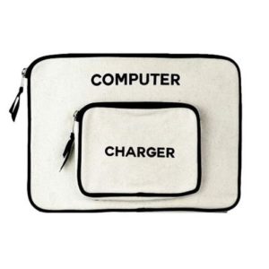 Laptop Tasche large 15" Farbe beige von BAG-ALL