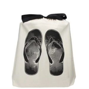 Schuhsack Wäschesack "Flip Flop1" beige von BAG-ALL
