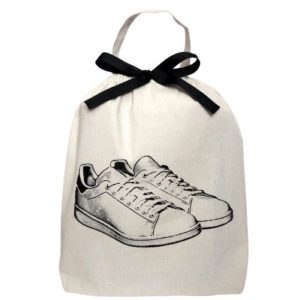 Schuhsack Wäschesack "Turnschuhe 2" beige von BAG-ALL
