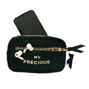Handytasche mit Zusatztasche "My Precious" - Schwarz von BAG-ALL