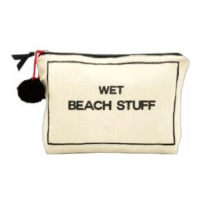 Wasserdichte Wet beach Stuff Strandtasche beige von BAG-ALL