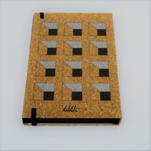 A5-hardcover-notizbuch - Fenster design - "architektur kollektion" schwarzes Papier 240 Seiten von TAKKTI