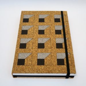 A5-hardcover-notizbuch - Fenster design - "architektur kollektion" weißes / schwarzes Papier je 120 Seiten von TAKKTI
