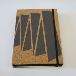 A5-Hardcover-Notizbuch - arches design - "architektur kollektion" schwarzes Papier 240 Seiten von TAKKTI