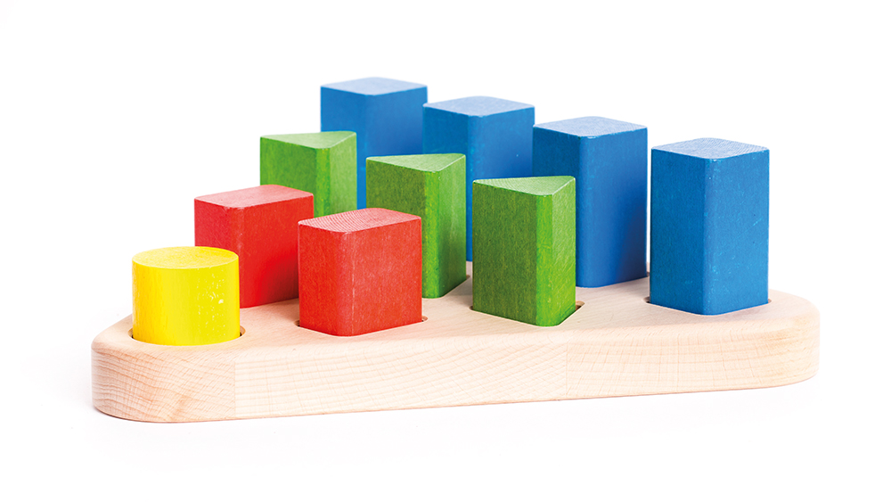 Bajo Holzspielzeug Pyramide