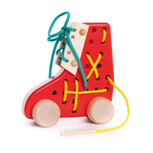 Bajo Holzspielzeug Schuh mit Nadel