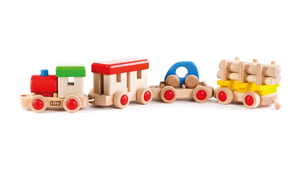 Bajo Holzspielzeug Holz Zug