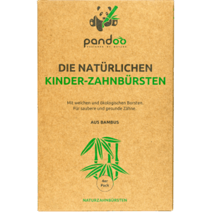 pandoo die natürlichen Kinderzahnbürsten